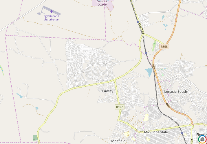 Map location of Lawley